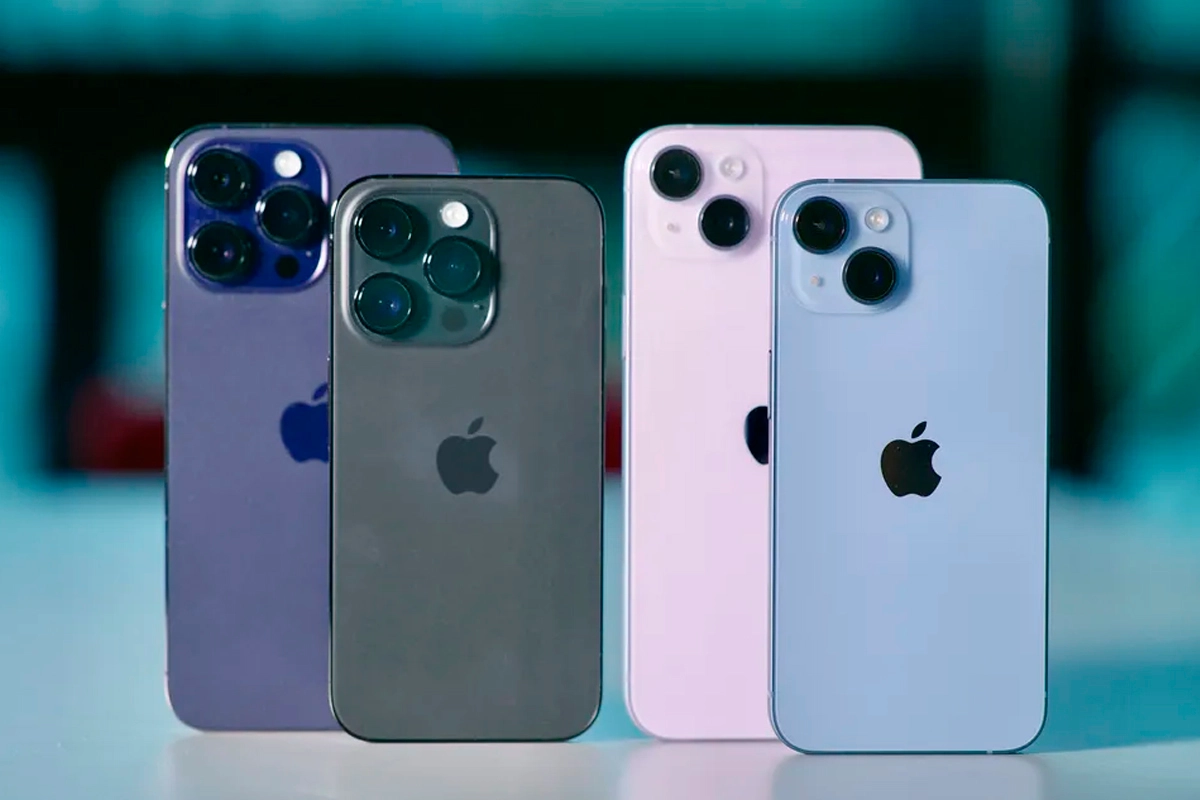 iPhone 14 vs 14 Pro дизайн