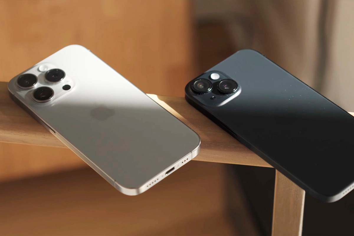 iPhone 15 vs 15 Pro дизайн